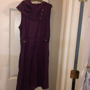 Monteau Los Angeles Purple Dress Size Medium